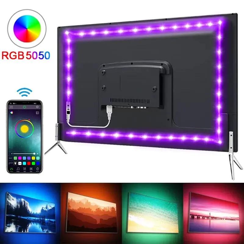 TV RGB 5050 LED Ʈ ,  , 5V USB LED ,  , TV Ʈ  